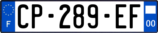 CP-289-EF