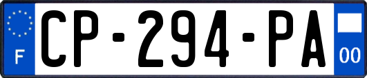 CP-294-PA