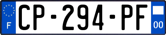 CP-294-PF