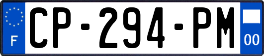 CP-294-PM