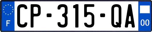 CP-315-QA