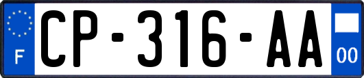 CP-316-AA