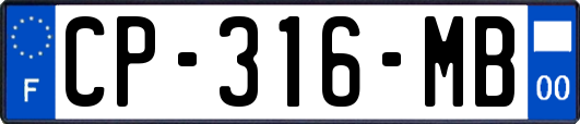CP-316-MB