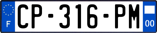 CP-316-PM