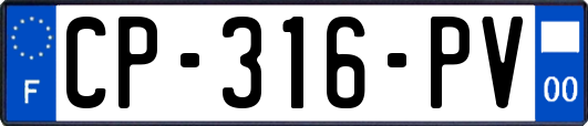 CP-316-PV