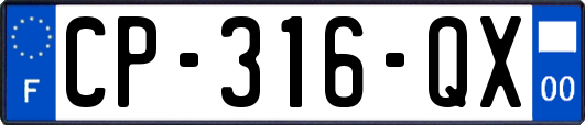 CP-316-QX