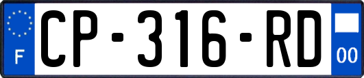 CP-316-RD