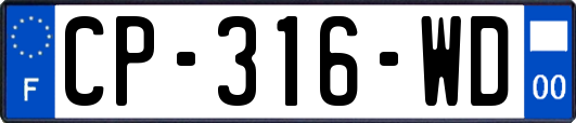 CP-316-WD