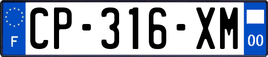 CP-316-XM