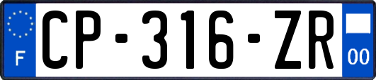 CP-316-ZR