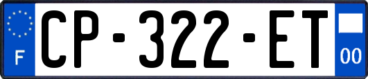 CP-322-ET