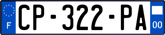 CP-322-PA