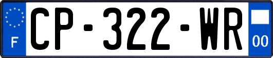 CP-322-WR