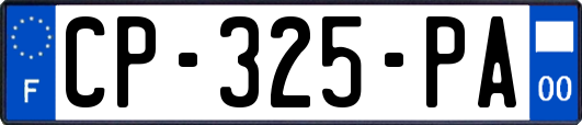 CP-325-PA