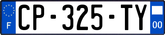 CP-325-TY