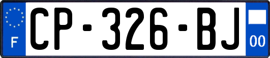 CP-326-BJ