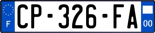 CP-326-FA