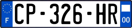 CP-326-HR