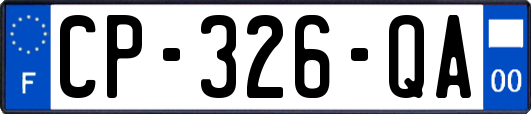 CP-326-QA