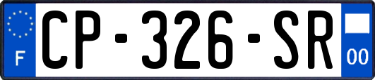 CP-326-SR