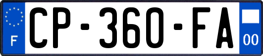 CP-360-FA