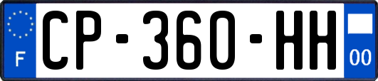 CP-360-HH