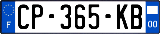 CP-365-KB