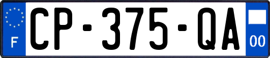 CP-375-QA