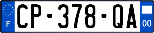 CP-378-QA