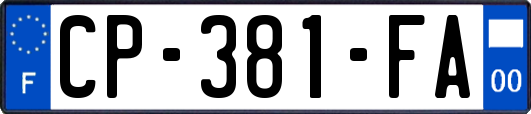 CP-381-FA