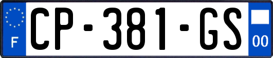 CP-381-GS