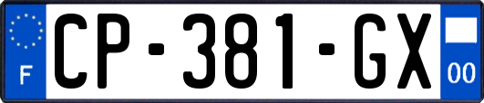 CP-381-GX