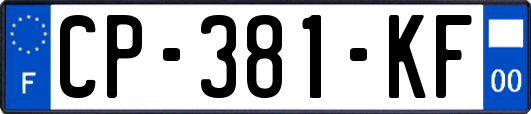 CP-381-KF