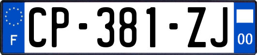 CP-381-ZJ