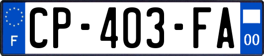 CP-403-FA