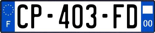 CP-403-FD