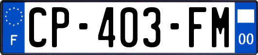 CP-403-FM