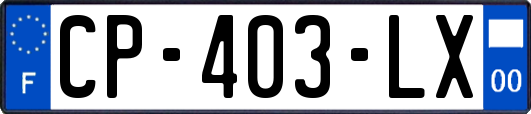 CP-403-LX