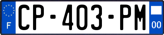 CP-403-PM