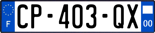 CP-403-QX