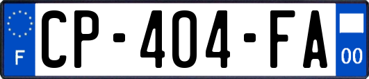 CP-404-FA