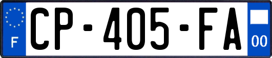 CP-405-FA