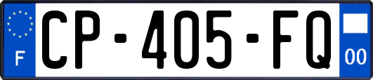 CP-405-FQ