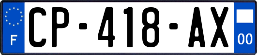 CP-418-AX