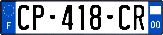 CP-418-CR