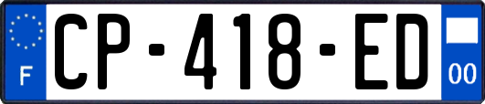 CP-418-ED