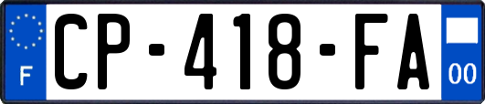 CP-418-FA
