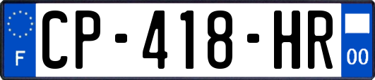 CP-418-HR
