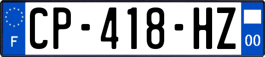 CP-418-HZ