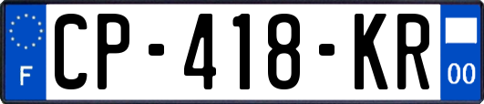 CP-418-KR